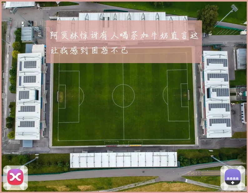 阿莫林惊讶有人喝茶加牛奶直言这让我感到困惑不已